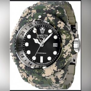 Invicta reserve men camouflage Watch